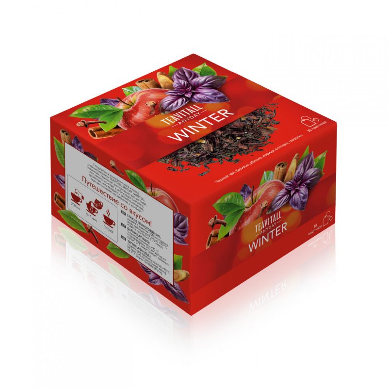 Чайный напиток TeaVitall Anyday «Winter», 38 фильтр-пакетов